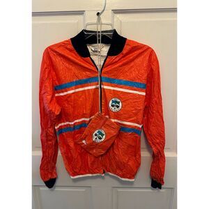 Vintage 1980s Olympics Lake Placid Tyvek Jacket